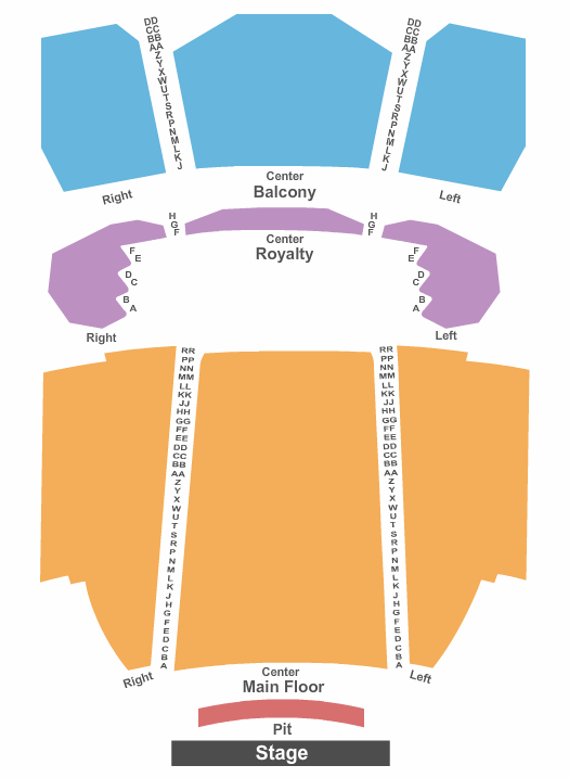 Murat Theatre Wicked Seating Chart