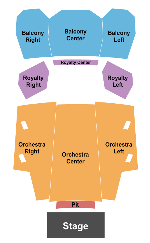 Murat Theatre Wicked Seating Chart